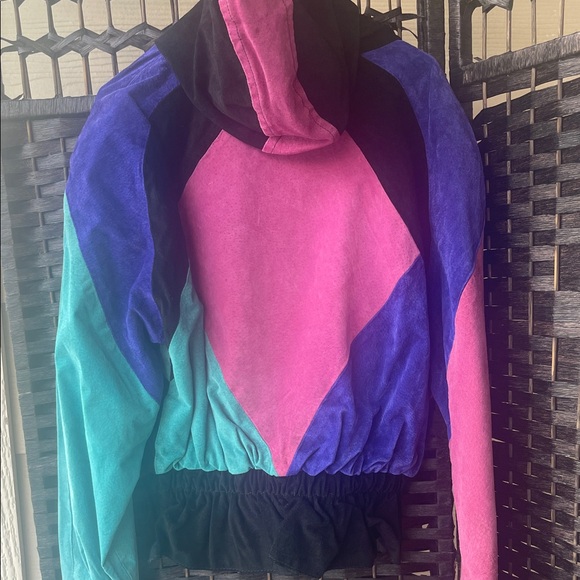 JH Collectibles Multicolor Bomber Jacket - Picture 7 of 9